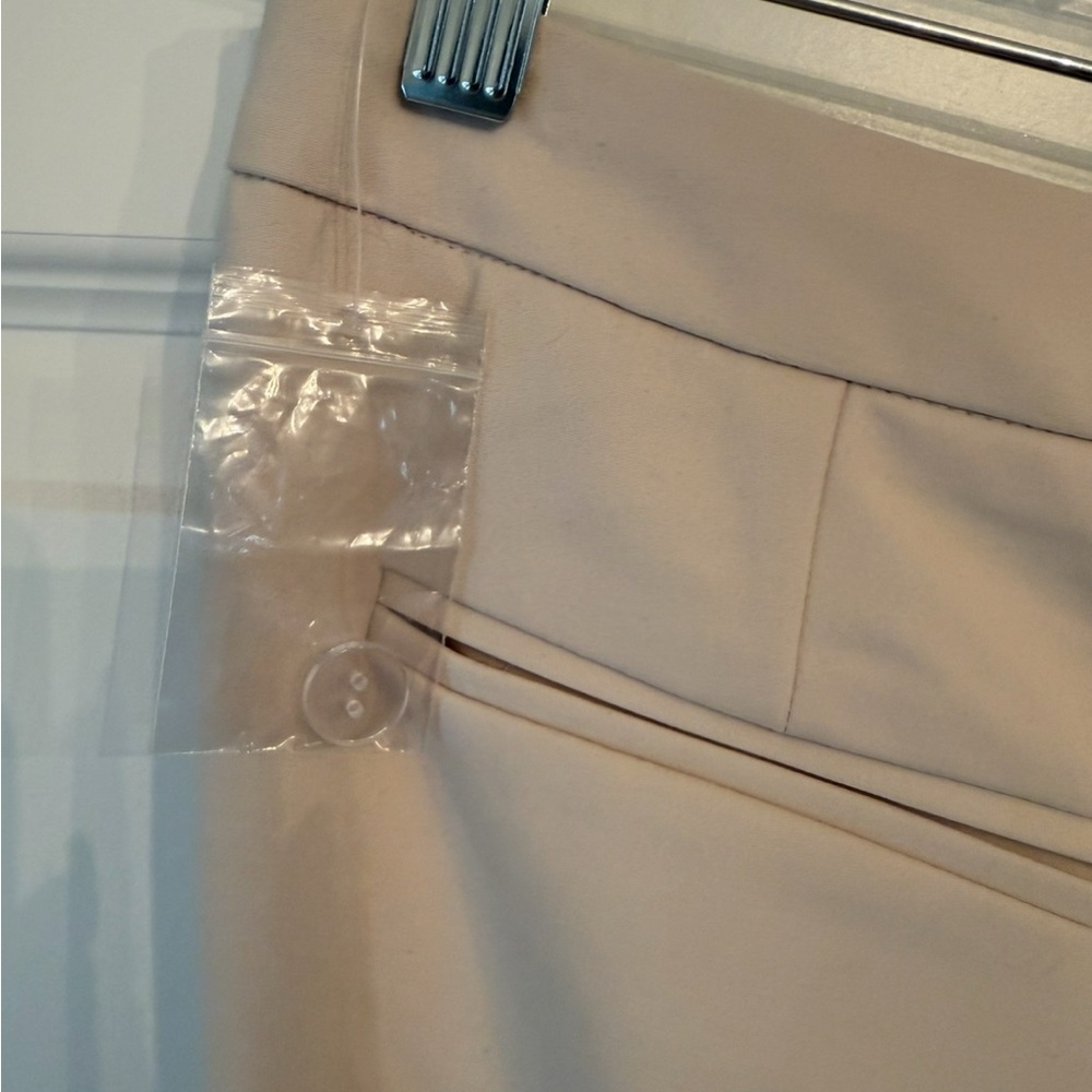 Dressbarn Signature Fit Women's Beige Dress Pants - Picture 4 of 8